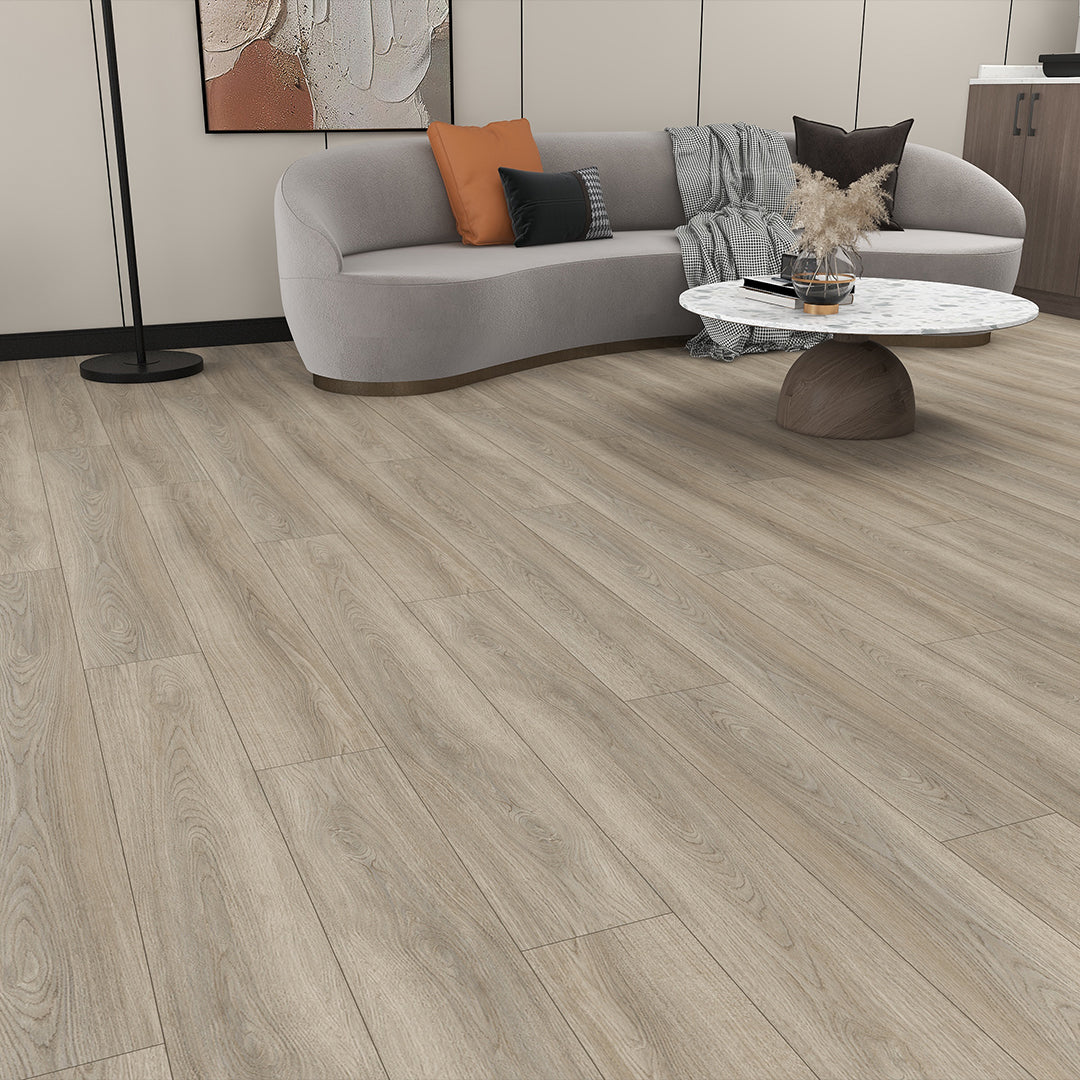 8mm Grey Sand SPC Hybrid Flooring (Price per m²)