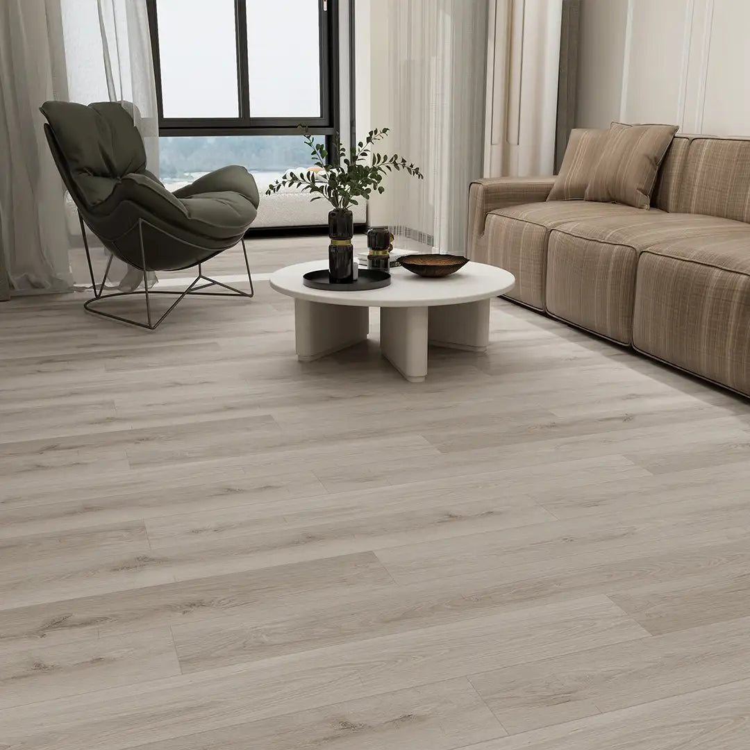 8mm Phantom Grey SPC Hybrid Flooring (Price per m²)