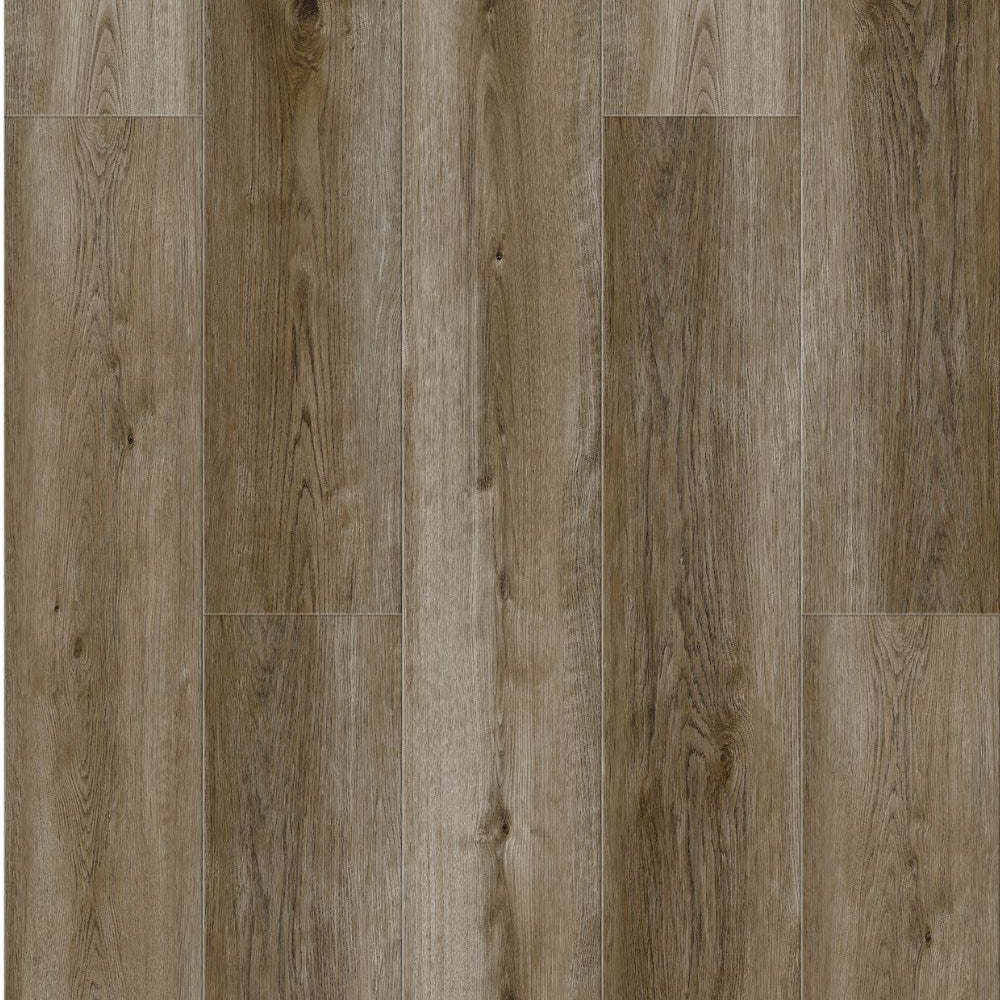 6.5mm Hickory Brown SPC Hybrid Flooring (Price per m²)