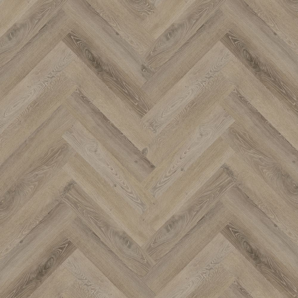 6.5mm SPC Herringbone Misty Glen (Price per m²)